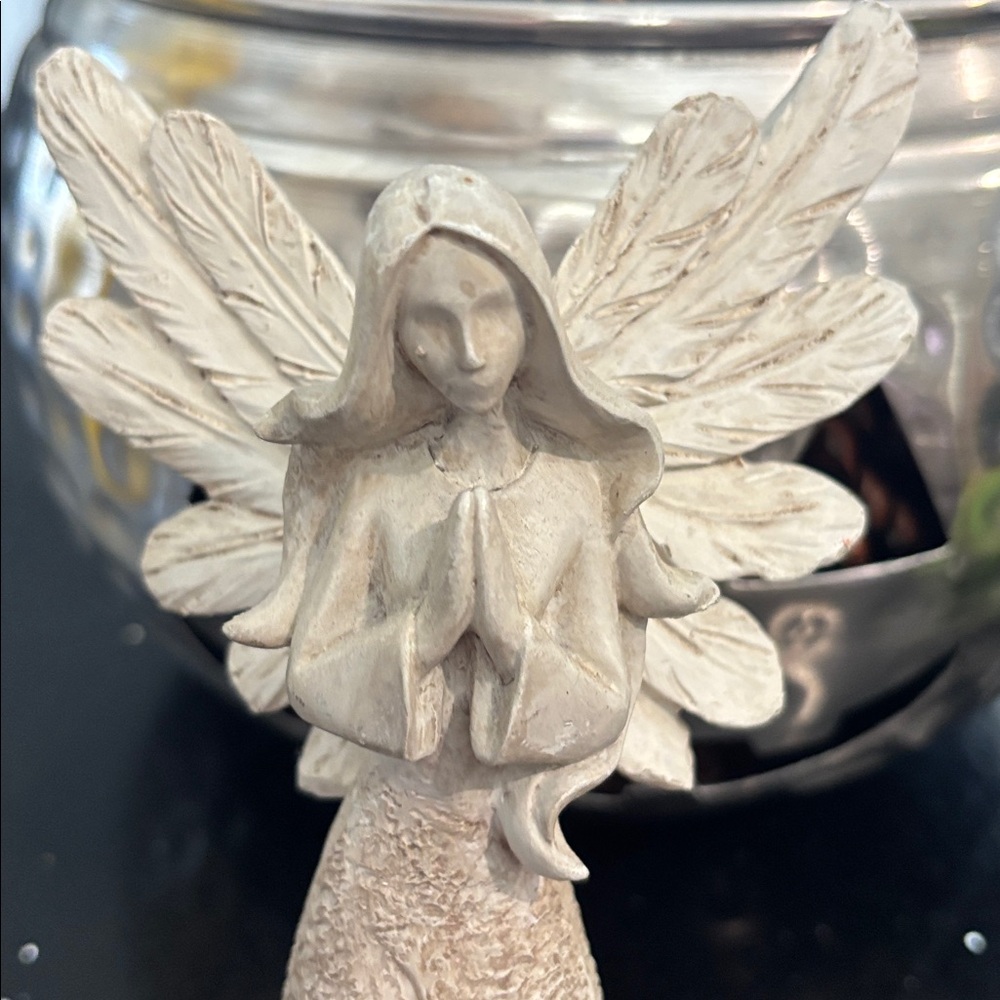 Elegant Praying Angel Figurine